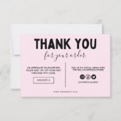 Crafty Thank you Media Insert (正面)