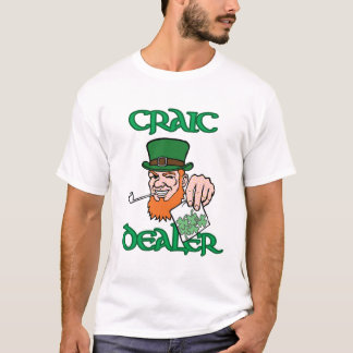 Craicのディーラーの白のTシャツ Tシャツ