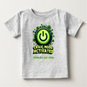 Craic Commander: [Your Name] Edition ベビーTシャツ (正面)