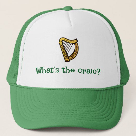 Craic trucker hat キャップ (正面)