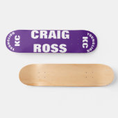 CRAIG ROSS スケートボード 7¾" デッキ (横)