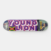CRAIG ROSS YOUNG LION 7 3/4"スケートボードデッキ スケートボード (横)