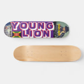 CRAIG ROSS YOUNG LION 7 3/4"スケートボードデッキ スケートボード (横)