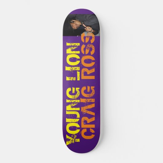 CRAIG ROSS YOUNG LION / JMT SKATEBOARD / IPIX スケートボード (正面)