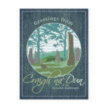 Craigh na Dun Outlandishポストカードからの挨拶