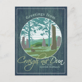 Craigh na Dun Outlandishポストカードからの挨拶 ポストカード
