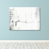 Craig's Houseの外に足場を置く キャンバスプリント (インサイチュ (ウッドフロア))