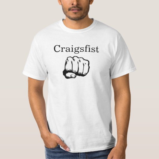 Craigslistのおもしろいなワイシャツ Tシャツ (正面)