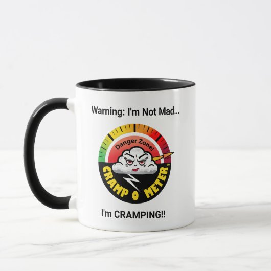 Cramp Warning Mug マグカップ (左)