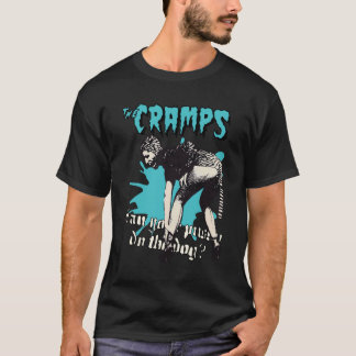 Crampsバンドあなたのプッシーは犬のレトロTシャツを行うことができる Tシャツ