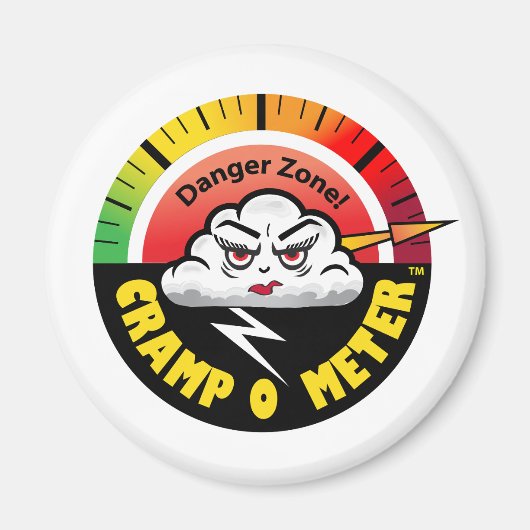 Cramps Warning Magnet マグネット (正面)