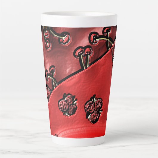 Cranberry Bazaar カフェラテマグ (正面)