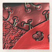 Cranberry Bazaar  ガラスコースター (正面)