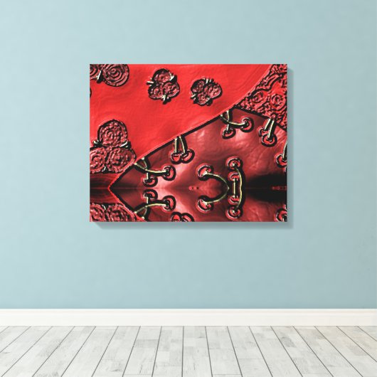 Cranberry Bazaar  キャンバスプリント (インサイチュ (ウッドフロア))