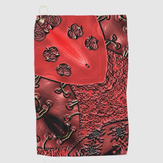 Cranberry Bazaar  ゴルフタオル (正面)