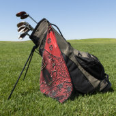 Cranberry Bazaar  ゴルフタオル (グリーン)