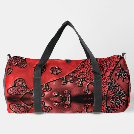 Cranberry Bazaar  ダッフルバッグ (裏面)