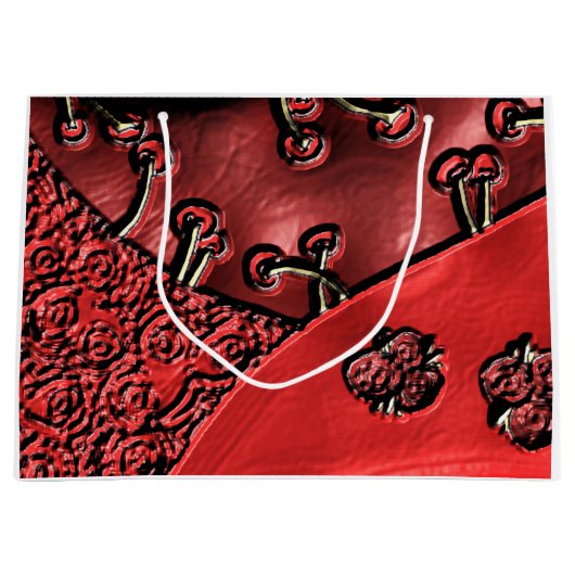 Cranberry Bazaar  ラージペーパーバッグ (正面)