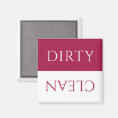 Cranberry Berry Dirty/Clean食洗機 マグネット (正面/裏面)