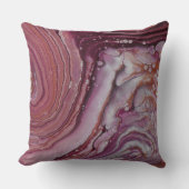 Cranberry Field Throw Pillow クッション (正面)