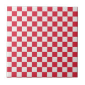 Cranberry fizz checkerboard pattern タイル (正面)