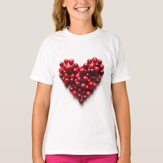 Cranberry Heart Tシャツ (正面)