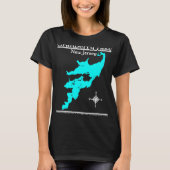 Cranberry Lake, New Jersey  Tシャツ (正面)