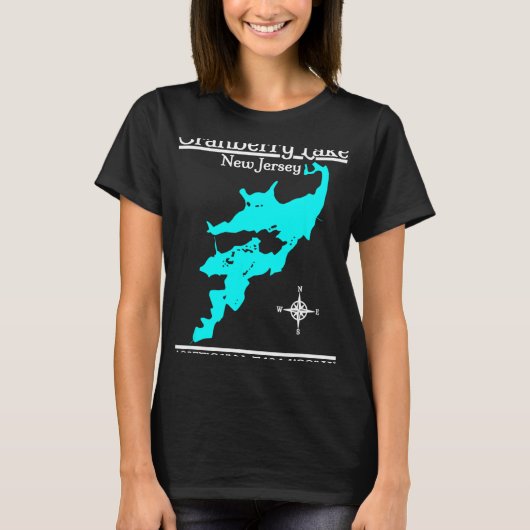 Cranberry Lake, New Jersey Tシャツ (正面)