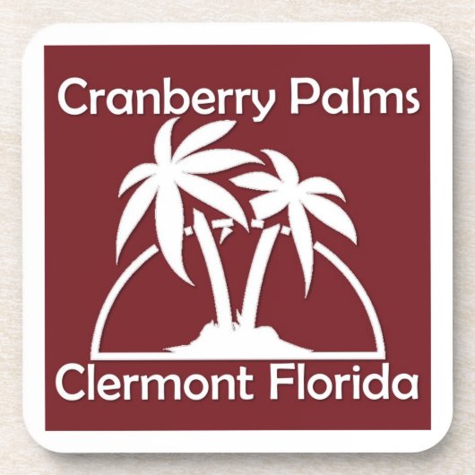 Cranberry Palms Coasters コースター (正面)