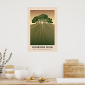 Cranborne Chase AONB Travel Poster ポスター (キッチン)