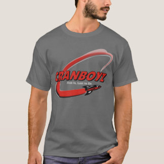 Cranboyzのロゴは1味方しました(暗い背景) Tシャツ