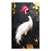 Crane Art  - Contemporary Asian‑Inspired Design フォトプリント (正面)