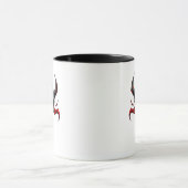 Crâne de démon stylisé. マグカップ (中央)