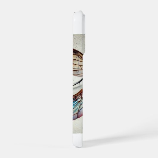 Crane Fly 060824IREF220 - Watercolor iPhoneケース (右側面)