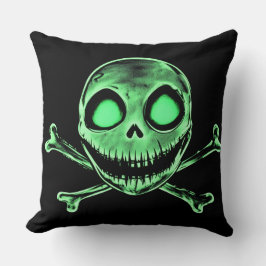 💀 Crâne Lumineux Halloween クッション