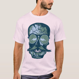 crane_lunette_de_soeil_ronde_tete_de_mort_hipster_ tシャツ
