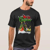 Crane Machine Xmas Decorations Santa Crane Christm Tシャツ (正面)