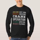 Crane Operator  Appreciation Tシャツ (正面)
