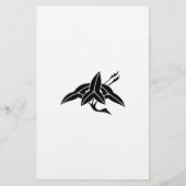 Crane-shaped arrowhead 便箋 (正面)
