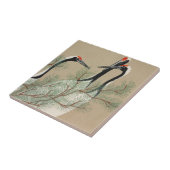 Cranes Kamisaka Sekka japan painting art canvas cc タイル (側面)