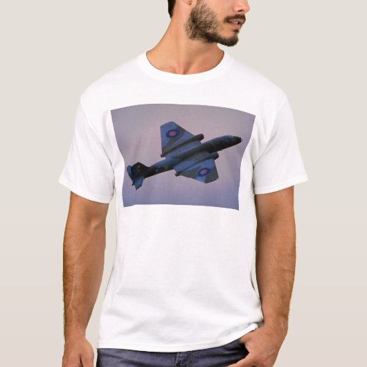 Cranfieldの英国の電気キャンベラ飛行中に、 Tシャツ (正面)