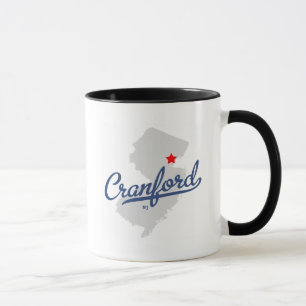 CranfordニュージャージーNJのワイシャツ マグカップ