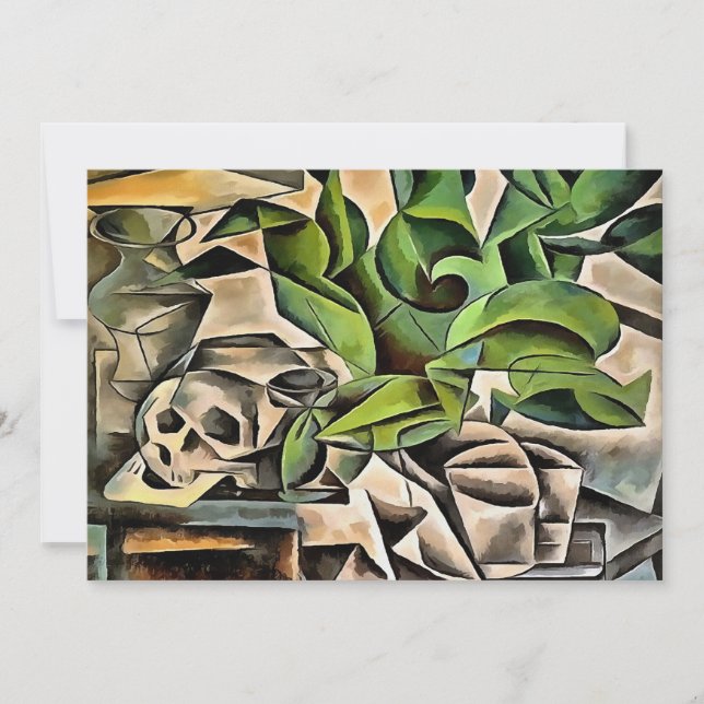 Cranium Geometric Vanitas Artとの静物生活 (正面)
