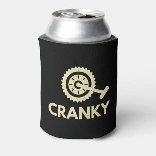 Cranky / Bicycle/ Cyclist 缶クーラー (缶裏面)