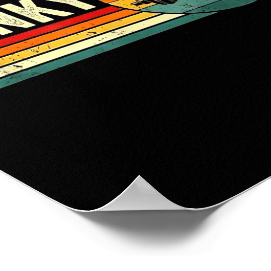 Cranky Car Engine Crankshaft Fathers Day Dad Men H ポスター (角)