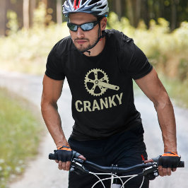 Cranky  Funny cycling Tシャツ