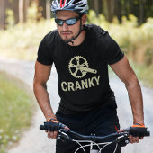 Cranky  Funny cycling Tシャツ