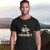 Cranky Funny Gift Ideas For Fishing Lover Tシャツ