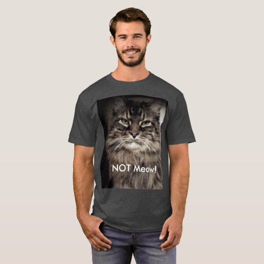 Cranky NOT Meow Menswear - Tシャツ (正面フル)