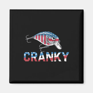  cranky usa crankit フィッシング 父の日 プレゼント マグネット